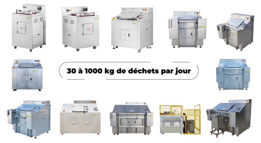 Le déshydrateur thermique G3 Concepts : 30 à 1000 kg de déchets déshydrater par jour