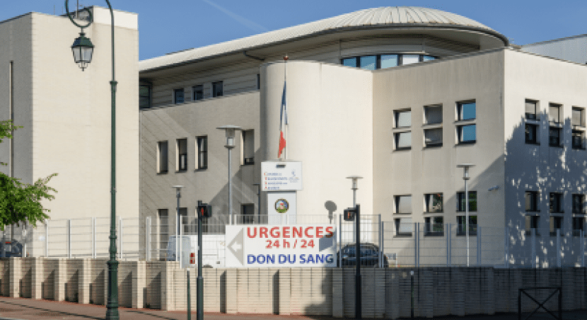 Façade centre de transfusion sanguine des armées : témoignage client G3 Concepts