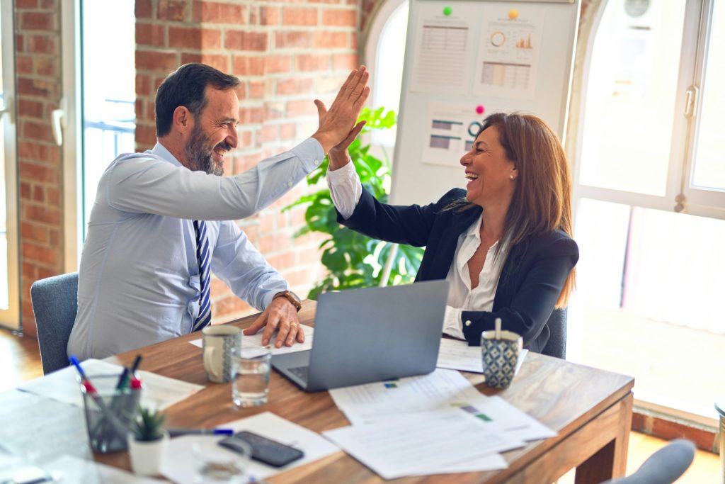 Moment de complicité témoignage client et commercial G3 concept