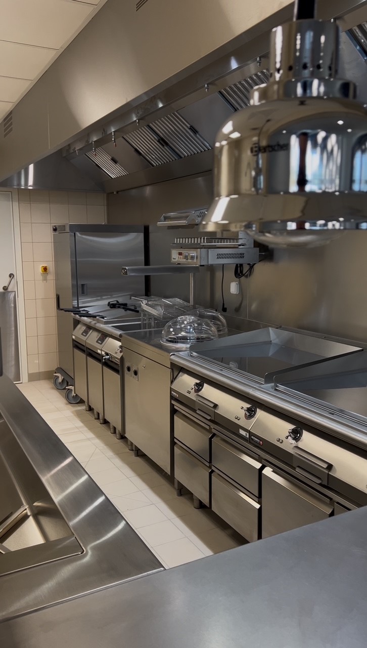 cuisine professionnelle dans un restaurant